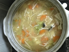 石狩鍋風みそ汁