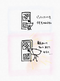 扉をあける