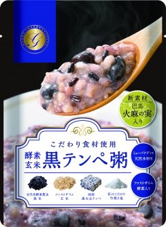黒テンペ粥