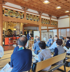 阿弥陀寺さんでセミナー