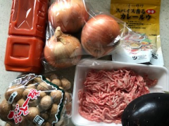 お家でカレー