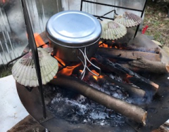 寒い日のﾃﾞｲｷｬﾝﾌﾟ